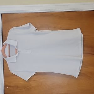 EUC Vineyard Vines performance polo, white, sz S